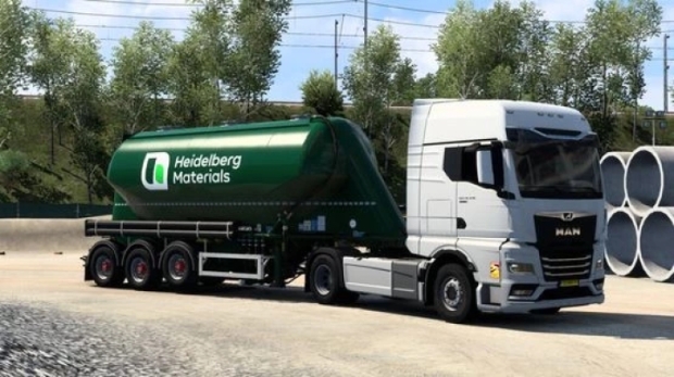 ETS2 - Feldbinder EUT 35m – Heidelberg Materials