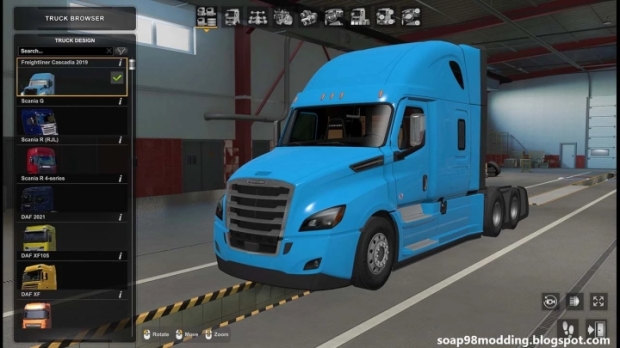 ETS2 - Freightliner Cascadia 2022 Truck V1.2.4