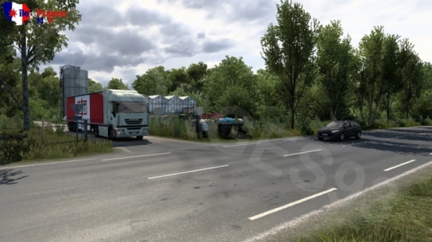 ETS2 - Ile de France (Paris Suburbs) V0.0.8A