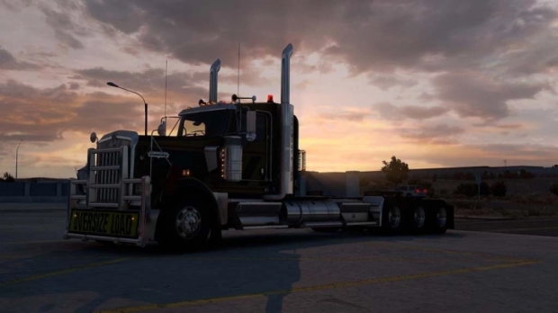ATS - Kenworth W900 Mid Mount 8x6 + Spread Chassis