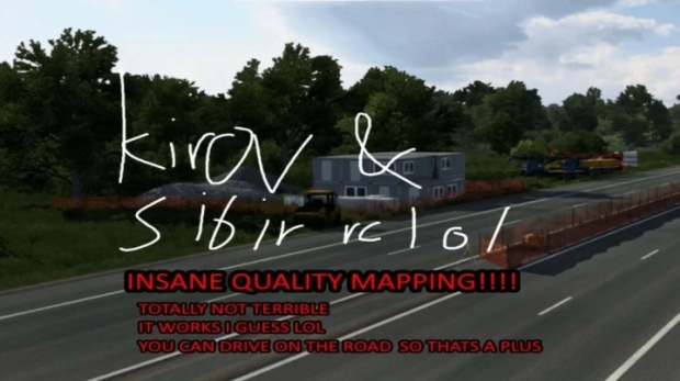 ETS2 - Kirov Map-SibirMap Road Connection V1.0