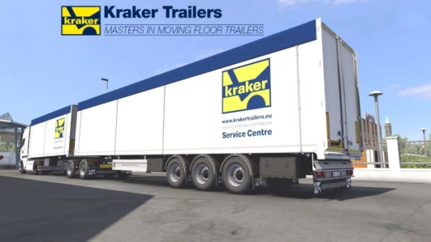 ETS2 - Kraker Walkingfloor Trailer V2.3 thumbnail 2