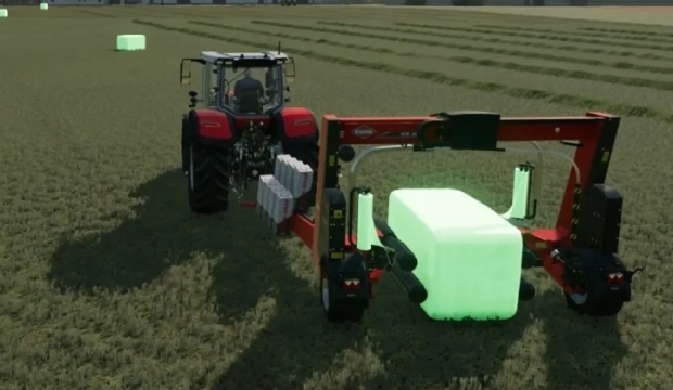 FS22 - Kuhn SW4014 Hesston Wrapper V1.0