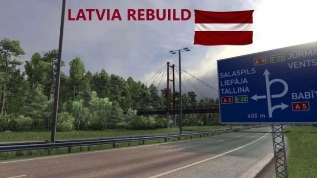 ETS2 - Latvia Rebuild V1.29.4