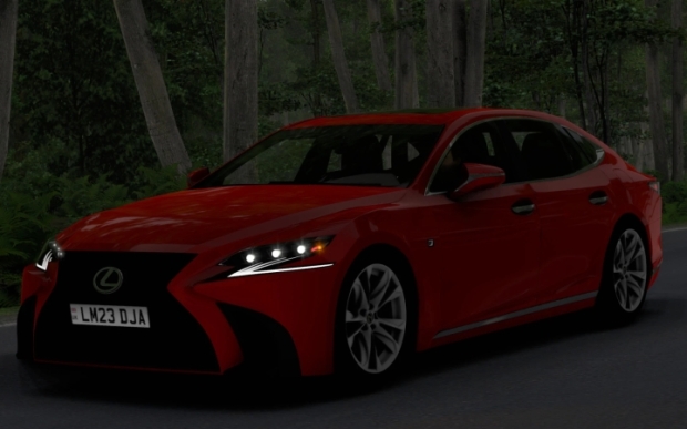 ETS2 - Lexus LS 500 F-Sport 2018 V1.1