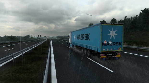 ETS2 - Maersk Krone Paper Liner Skin V2.0