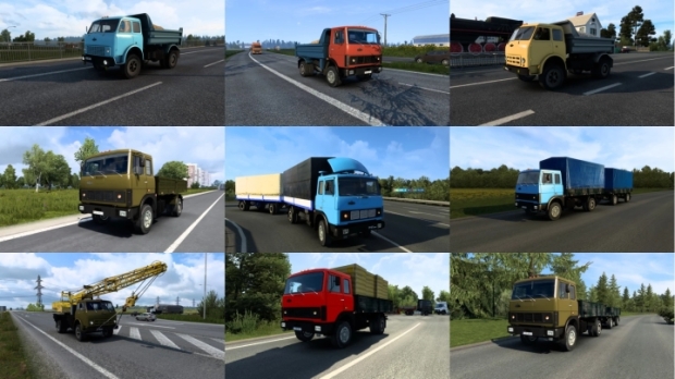 ETS2 - MAZ Traffic Pack
