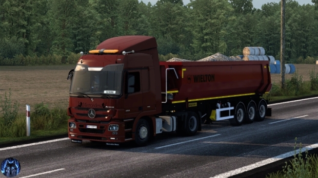 ETS2 - Mercedes Actros MP3 Reworked V4.3