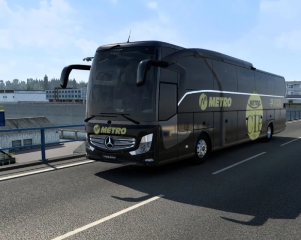 ETS2 - Mercedes-Benz Travego 16 SHD Metro Turizm 25.Year Skin
