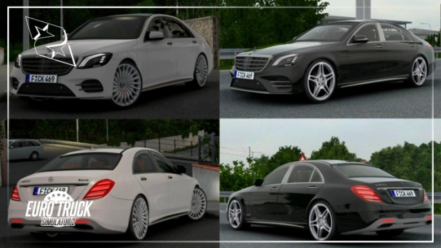 ETS2 - Mercedes-Benz W222 S-Class S-400D V4.6