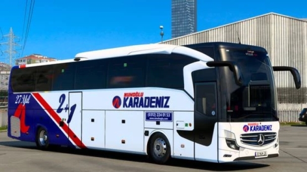 ETS2 - Mercedes Travego 16 SHD Nuh Oglu Karadeniz Skin