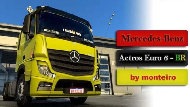 ETS2 - New Actros Euro 6 V1.1