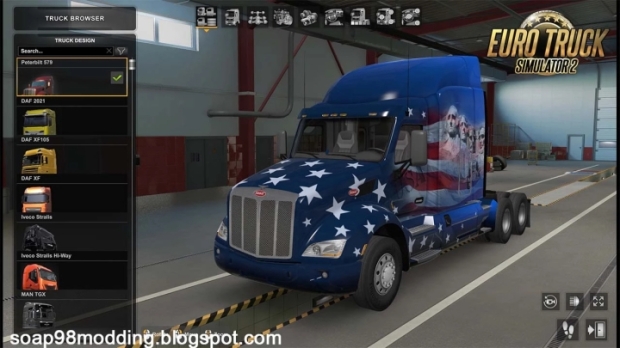 ETS2 - Peterbilt 579 Truck V1.3.4