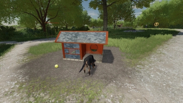 FS22 - Placeable Big DogHouse V1.0