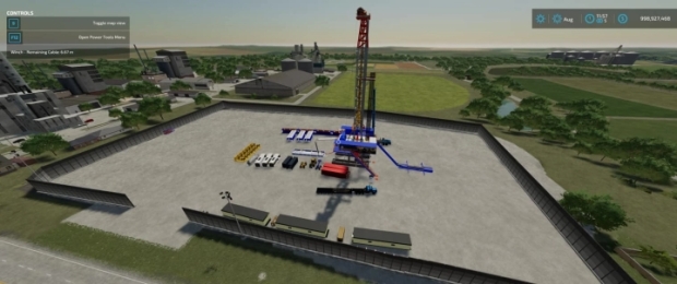 FS22 - Placeable Drilling Rig V1.0
