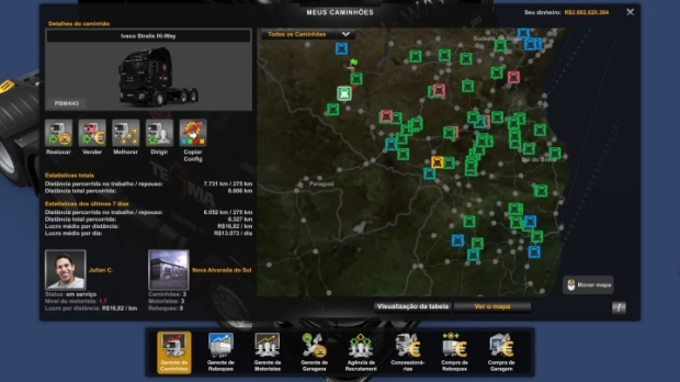 ETS2 - Profile Map EAA By Clube Rotas, Restanho No Mods