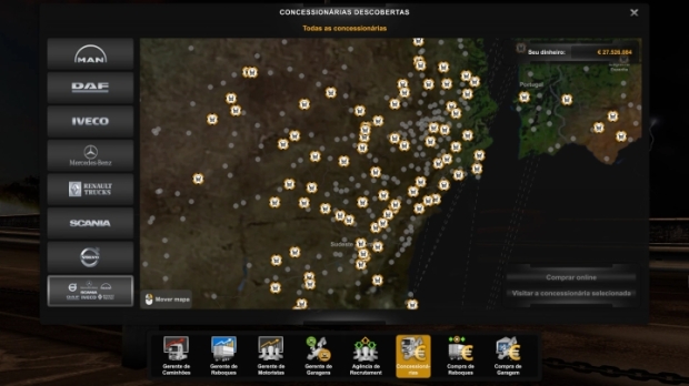 Ets2 Profile Map Eaa By Clube Rotas Restanho With Mods Euro Truck