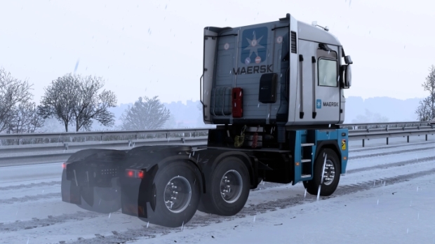 ETS2 - Renault Magnum Maersk Skin V1.0