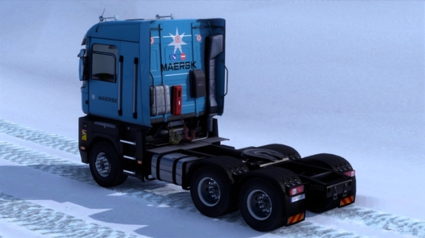ETS2 - Renault Magnum Maersk Skin V2.0