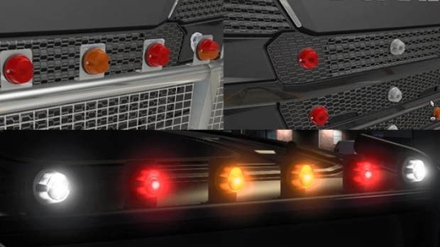 ETS2 - Round Lamp LED Pack V1.0