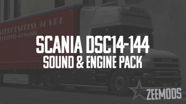 ETS2 - Scania DSC14-144 Sound & Engine Pack V1.4