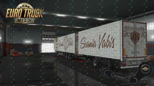 ETS2 - Scania Vabis Gold Trailer in Ownership