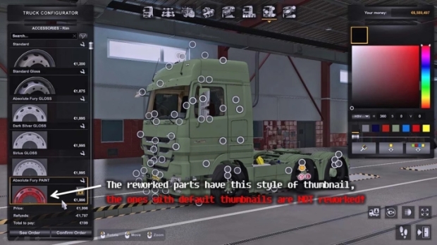 ETS2 - SCS Wheels Rework V1.0.1