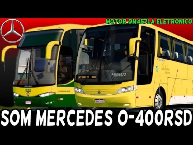 ETS2 - Som Mercedes O400RSD Eletronico