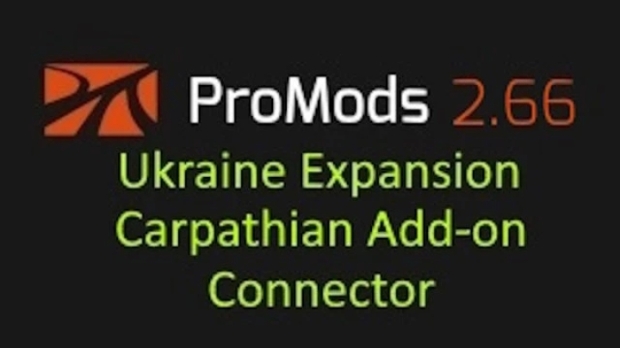 ETS2 - Ukraine Expansion + Carpathian Add-on - Connector V0.4