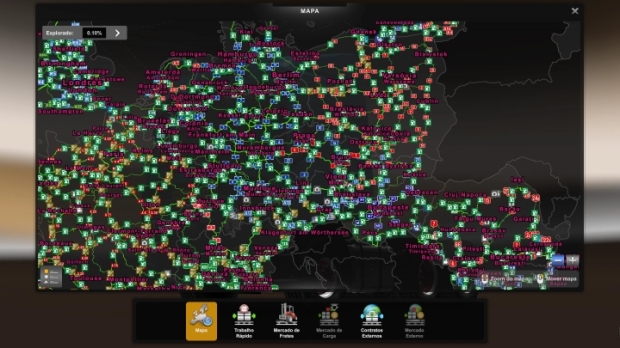 ETS2 - Ultra Zoom Map V1.0