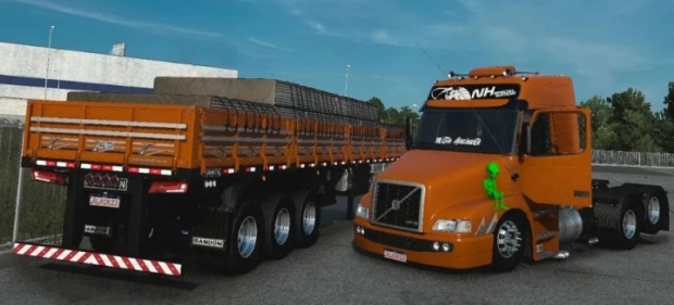 ETS2 - Volvo NH12 + Granel ALM MODS V1.0