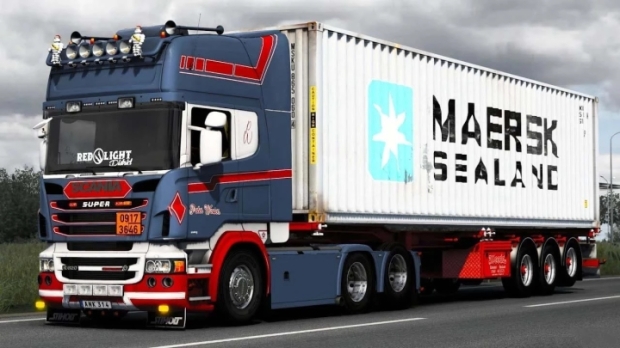 ETS2 - Weeda D-Tec Container Trailer