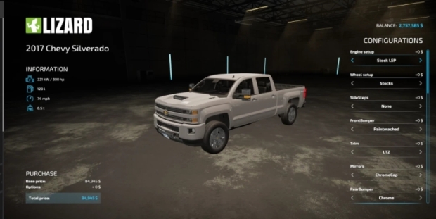 FS22 - 2017 Silverado 2500 V1.0