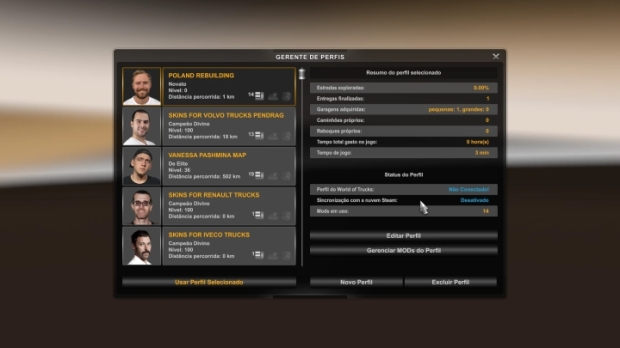 ETS2 - All Profiles V1.0