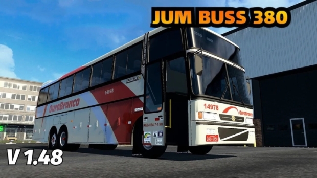 ETS2 - Busscar Jumbuss 380T Volvo Bus V1.1