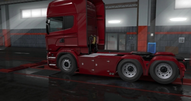 ETS2 - Custom Sideskirts with Toolbox V4.0