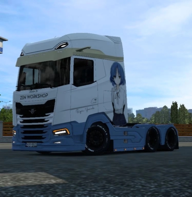 ETS2 - DAF 2021 Rin X Ryou Skin Reworks