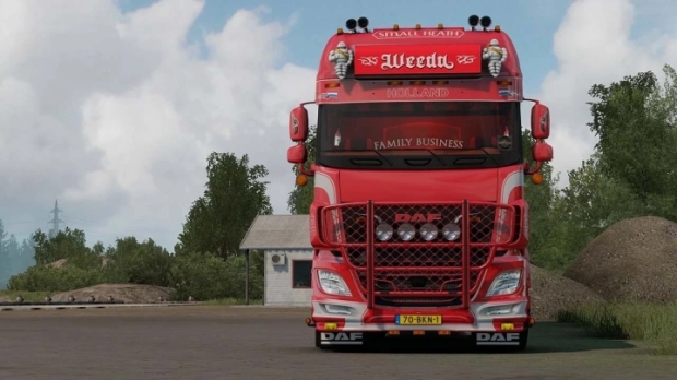 ETS2 - DAF XF106 480 Weeda Transport