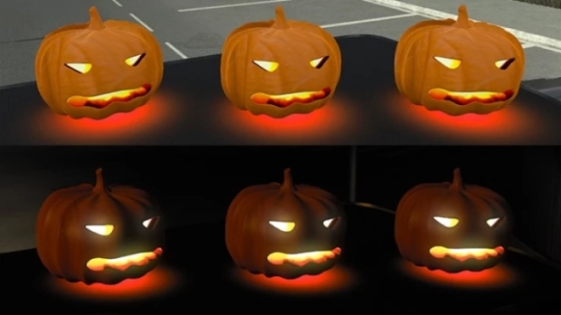 ETS2 - Halloween Pumpkin interior Addon V1.0