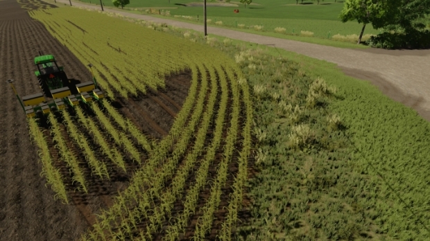 FS22 - John Deere 7000 Rowcrop Ready V1.0
