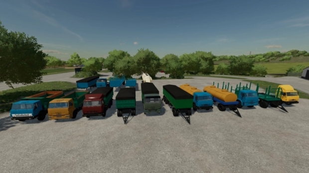 FS22 - Kamaz Pack V1.0