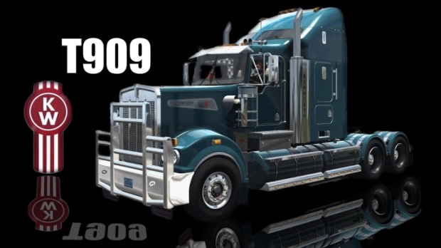 ATS - Kenworth T909 V5.6 | American Truck Simulator | Mods.club