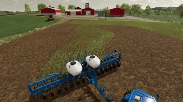 FS22 - Kinze 3665 Blue Drive Planter V1.0