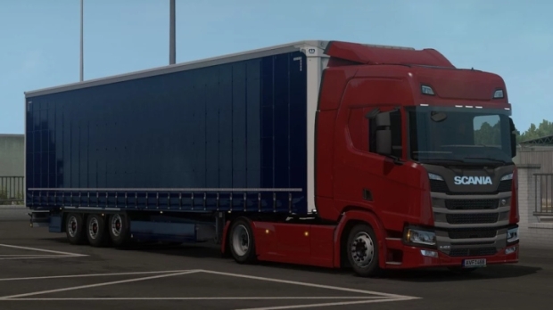 ETS2 - Krone Mega/Coil Liner Addon for Krone DLC
