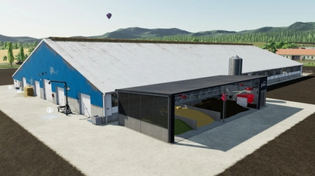 FS22 - Lizard Cow Barns V1.0