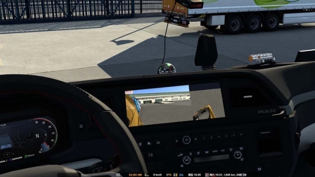 ETS2 - MAN TGX 2020 Improve Navigation Screen V1.0