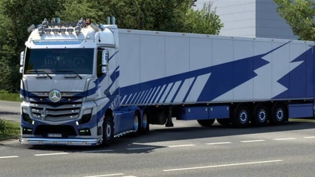 ETS2 - Mercedes Benz ActrosTMP (Multiplayer)