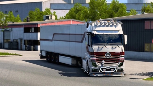 ETS2 - Mercedes Benz New 2014 Red