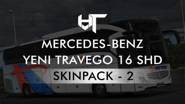 ETS2 - Mercedes-Benz New Travego 16 SHD – Skinpack 2