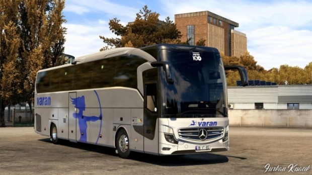 ETS2 - Mercedes-Benz New Travego 16 SHD Varan Cumhuriyet Skin